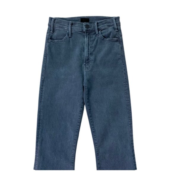 MOTHER Hustler Ankle Fray Distressed Jeans in SECOND CHANCE, SIZE 24 - Picture 5 of 14